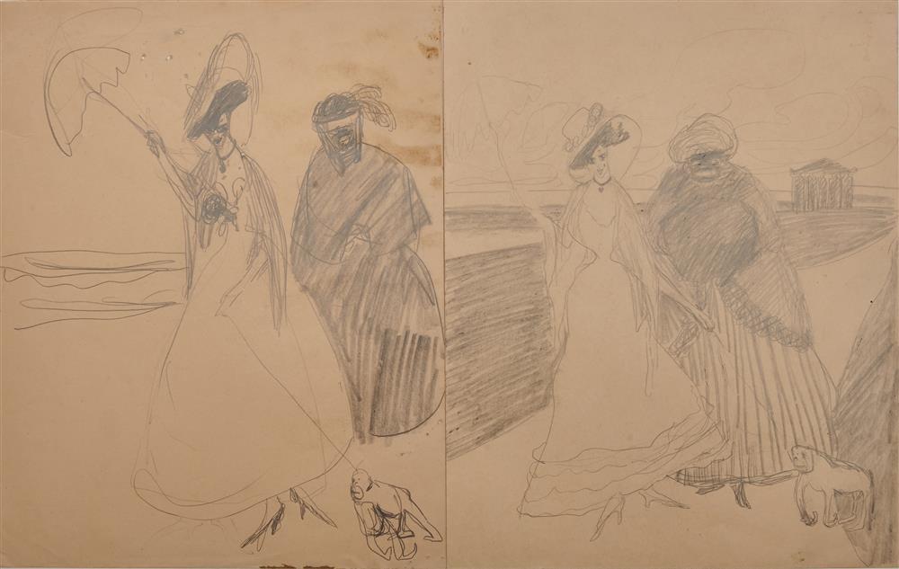 LYONEL FEININGER, (AMERICAN/GERMAN,