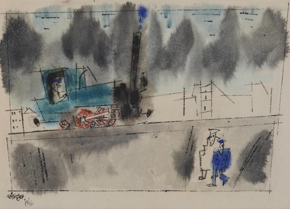 LYONEL FEININGER, AMERICAN/GERMAN