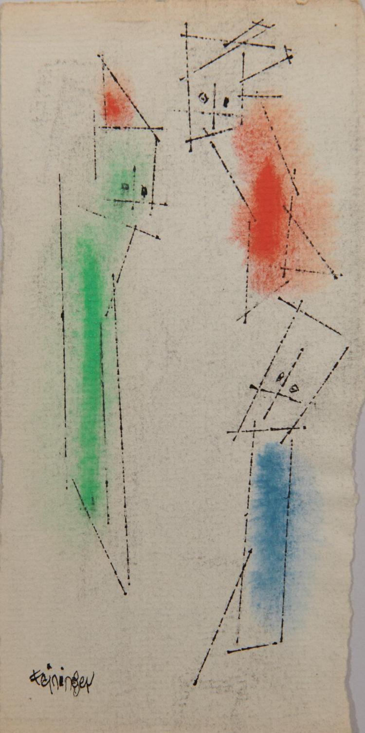 LYONEL FEININGER, (AMERICAN/GERMAN,