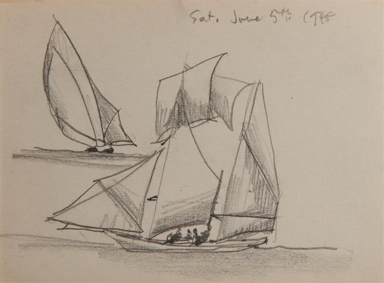 LYONEL FEININGER, (AMERICAN/GERMAN,