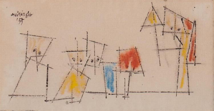 LYONEL FEININGER, (AMERICAN/GERMAN,