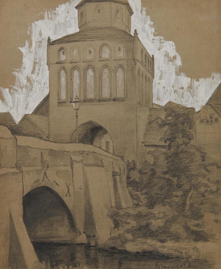 LYONEL FEININGER, (AMERICAN/GERMAN,