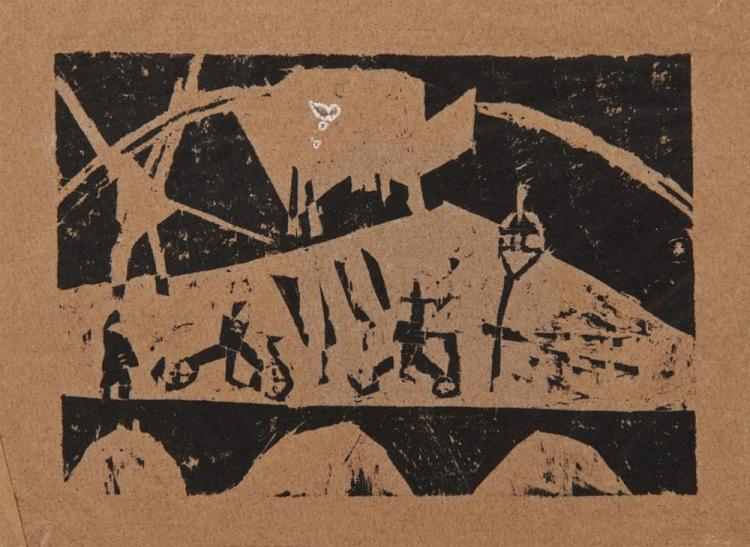 LYONEL FEININGER, (AMERICAN/GERMAN,