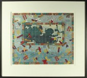 M... (20TH CENTURY) SIX ''MAP'