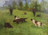 M. A. GREENWOOD LANDSCAPE Oil
