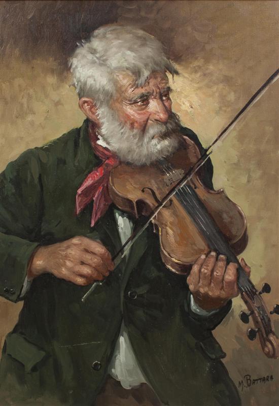 M. Battara (20th century) The Old