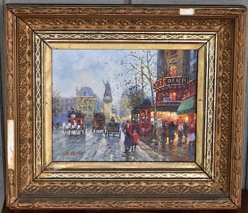 M. BECKER, O/B PARISIAN STREET