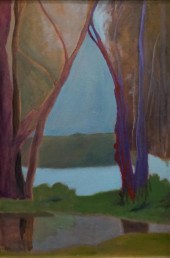 M. BETZ, FOREST CLEARING, OIL
