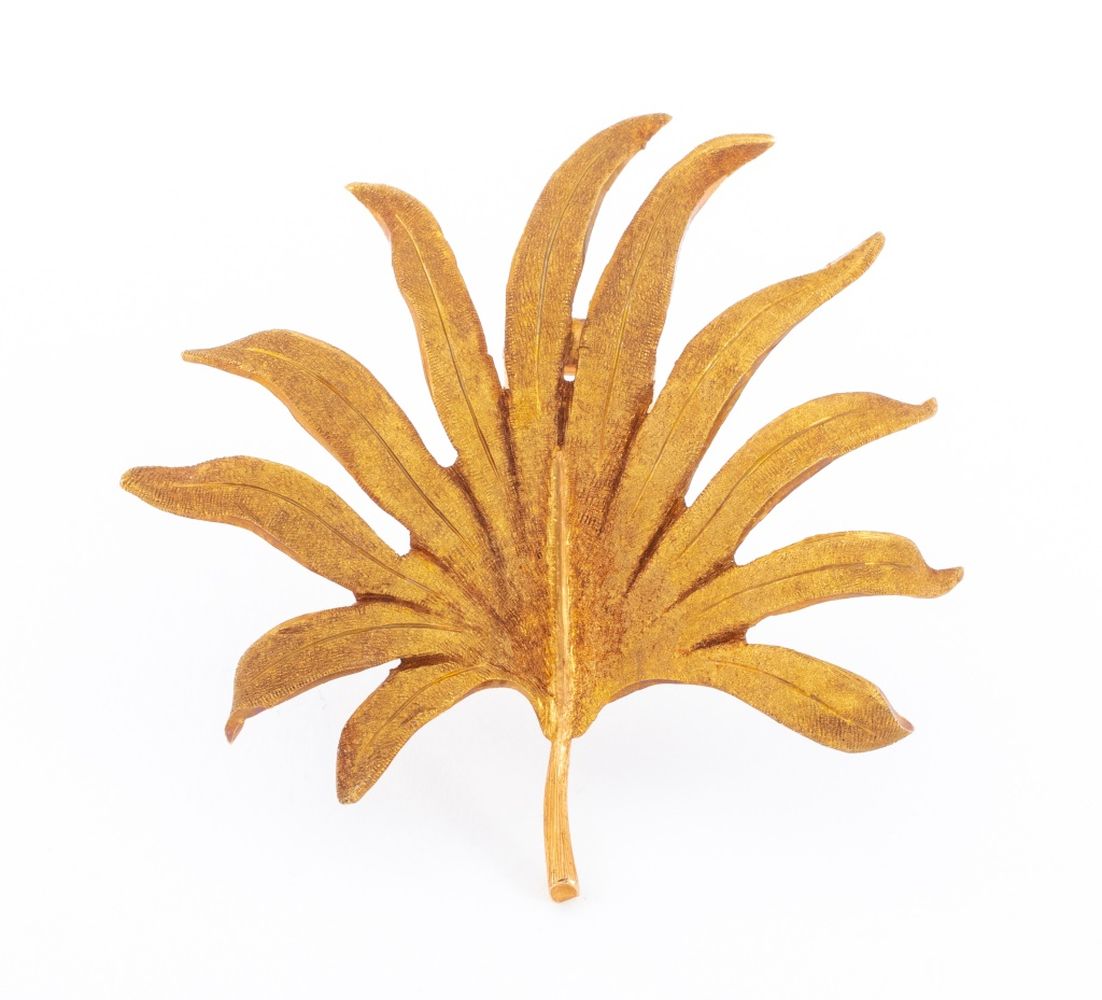 M. BUCCELLATI ITALIAN 18K LEAF