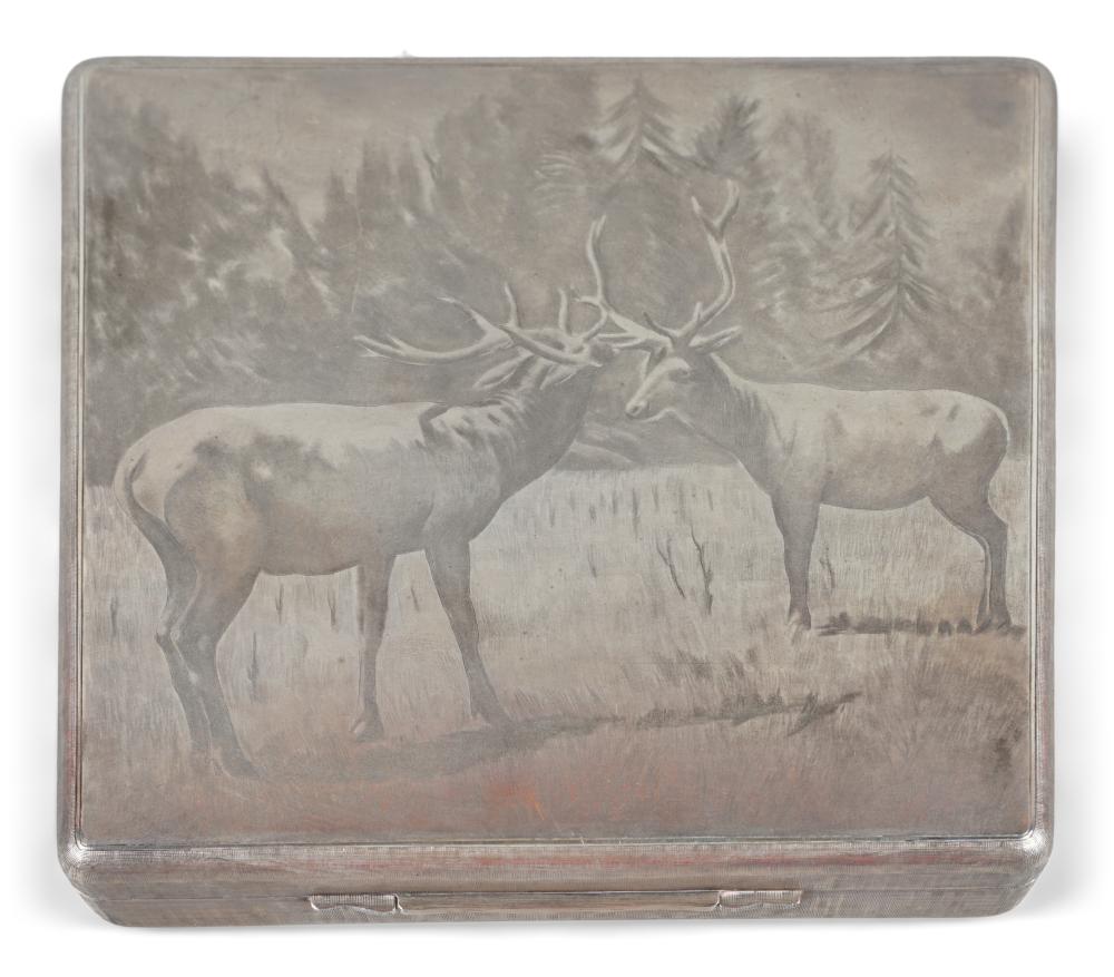 M. BUCCELLATI SILVER SQUARE BOX