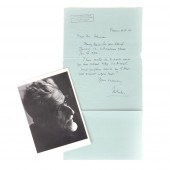 M. C. ESCHER 1968 AUTOGRAPH SI