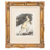 M. CHAGALL, SAMSON LIFTS THE G