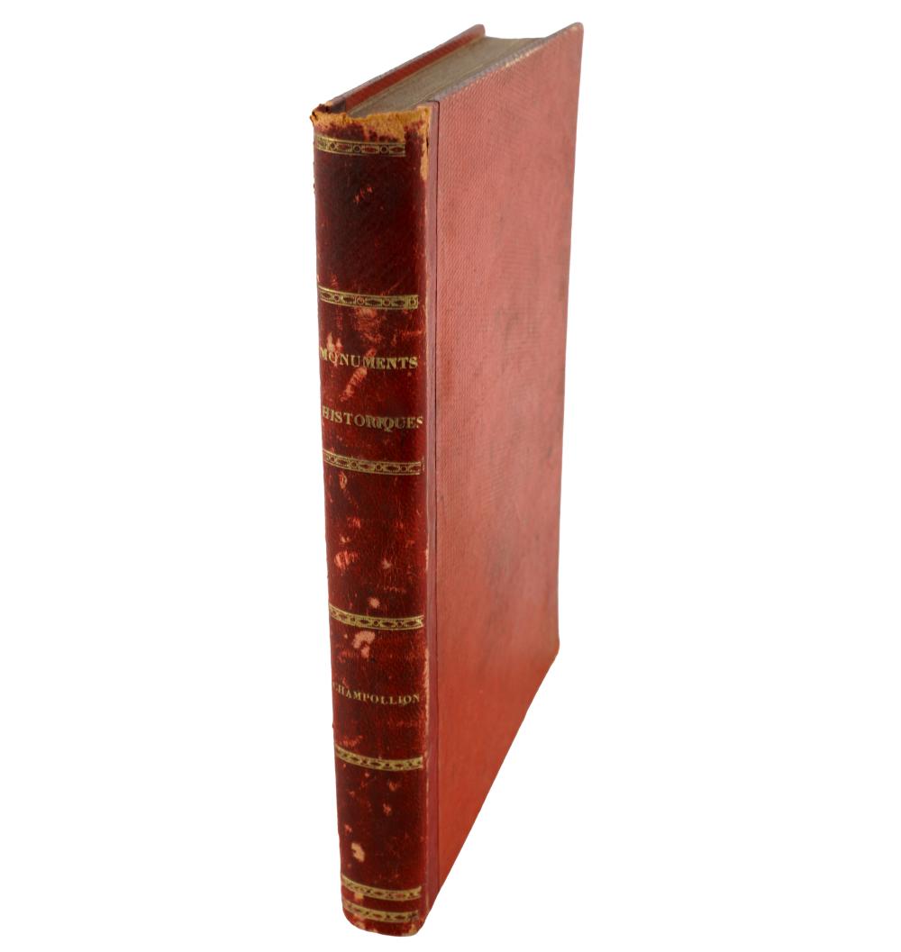 M. CHAMPOLLION: "LETTRES"M.