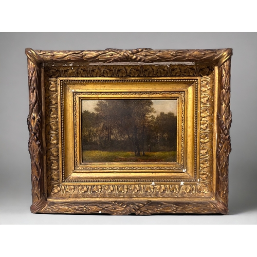 M. DONAT (FRENCH f.l 1840-1880) OIL