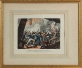 M. DUBOURG COLOR ENGRAVING “BO