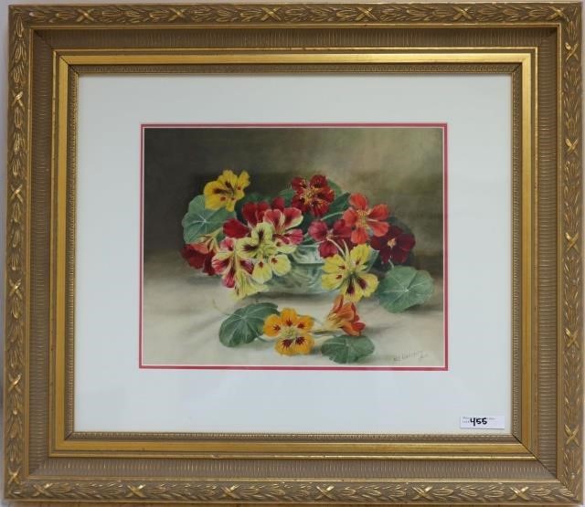 M. E. BLANCHARD FRAMED AND GLAZED