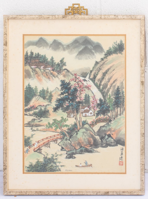 M. E. WIEN, MOUNTAINOUS VILLAGE