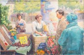 M. E. WIEN "OUTDOOR MARKET" OI