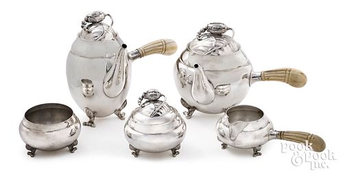 M. FRED HIRSCH STERLING TEA AND