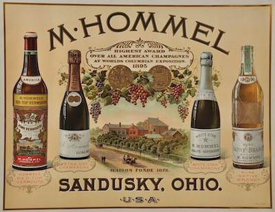M. Hommel Advertising Poster,