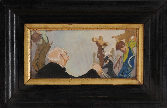 M. LUBOVSKY: WORKERS CRUCIFIXION