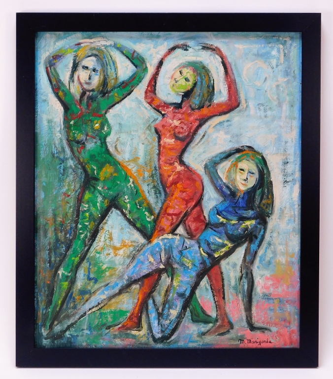 M MARIGONDA POST IMPRESSIONIST