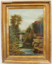 M. MATHEWSON OIL ON CANVASM. M