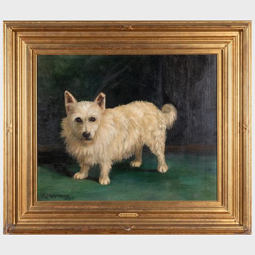 M. MOLYNEUX: SNOWOil on canvas,