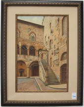 M. MORANDI WATERCOLOR ON PAPER