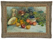 M. MORESCA, STILL LIFE WITH FR