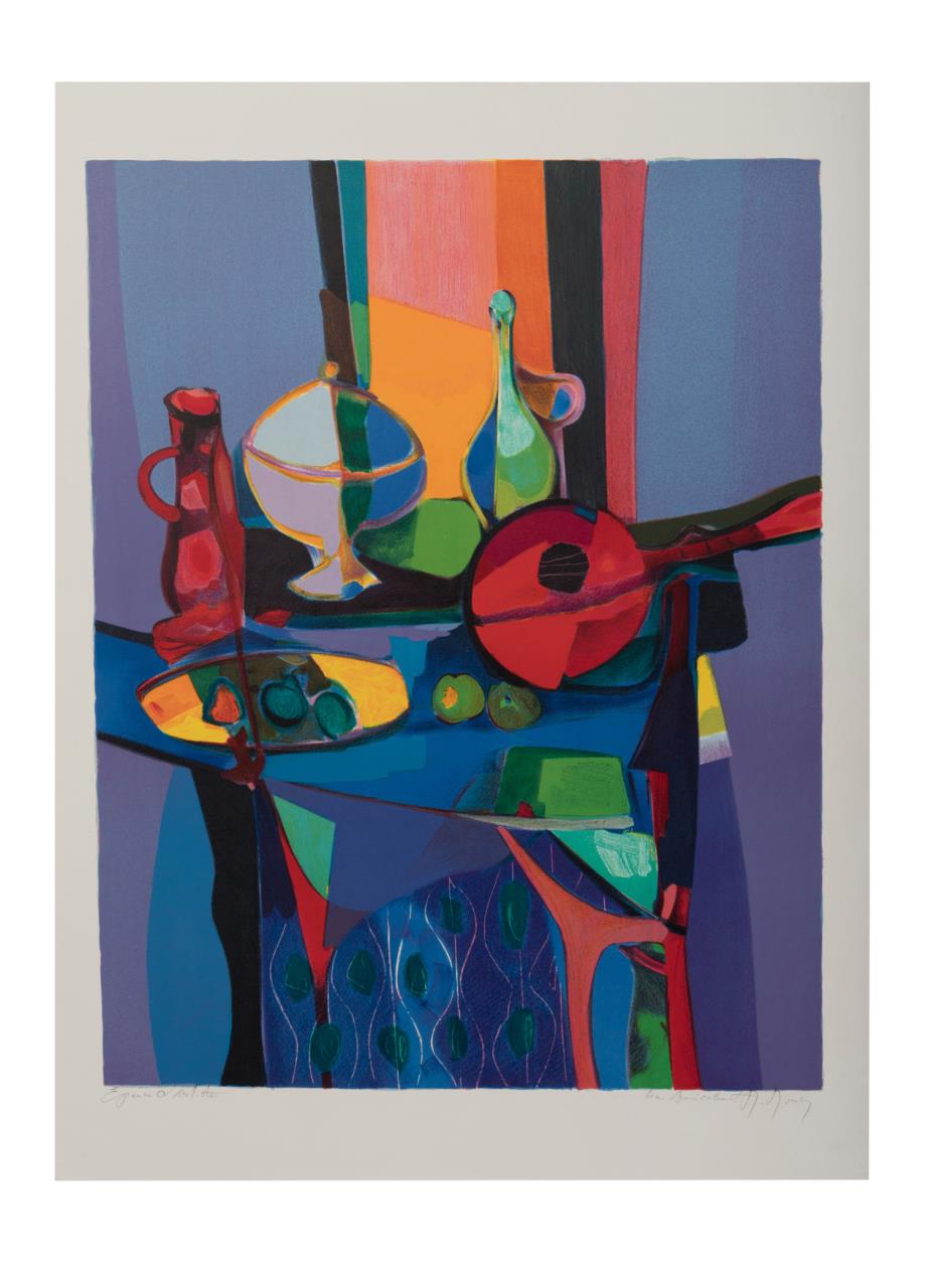 M. MOULY SIGNED STILL LIFE