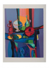 M. MOULY SIGNED STILL LIFE LIT