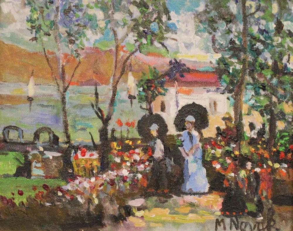 M. NOVAK (20TH CENTURY) WOMEN IN