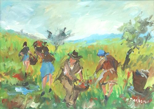 M. PARADISI (20TH C.) IMPRESSIONIST