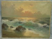 M Rinaldi, Italian, 20th c, o/
