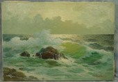 M Rinaldi, Italian, 20th c, o/