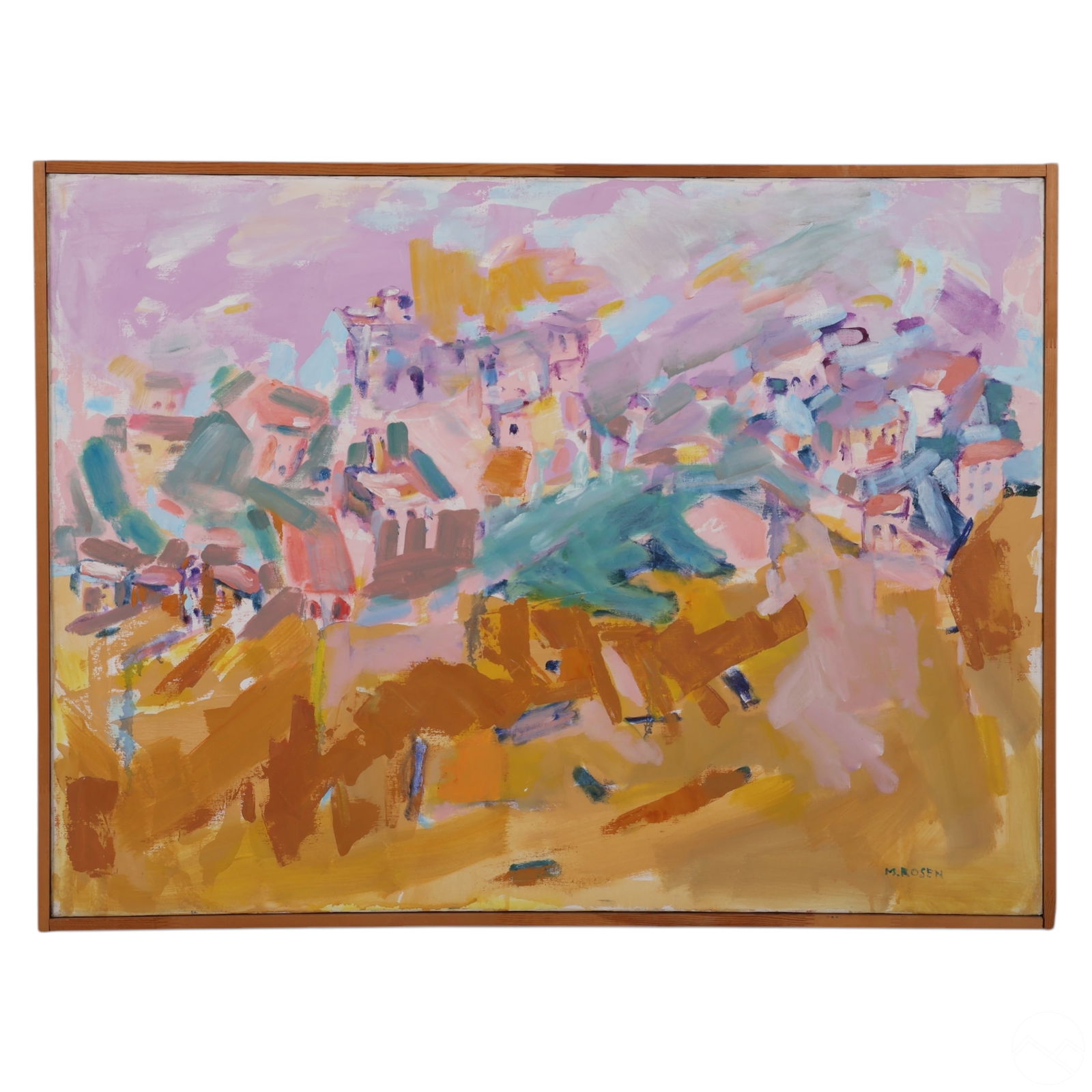 M ROSEN 20C MODERN ABSTRACT