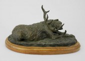 M. TERRY BRONZE SCULPTUREM. Te