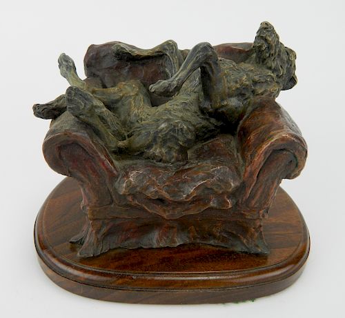 M. TERRY BRONZE SCULPTUREM. Terry
