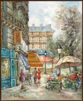 M. TORRENS (20TH CENTURY) CAFE