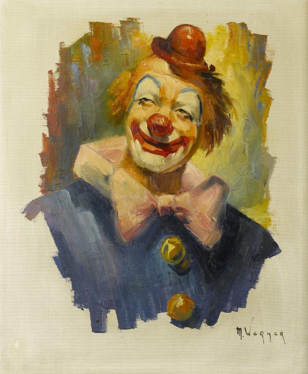 M WERNER , 20TH CENTURY CLOWN