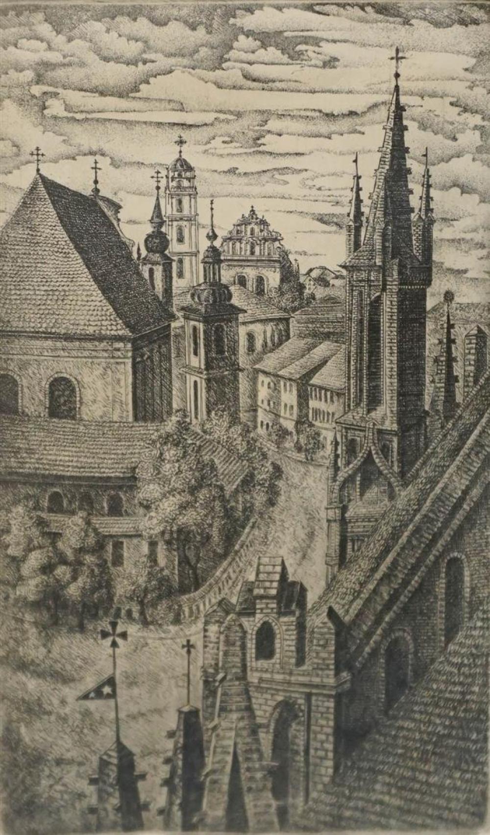 M. YOUSIT(?), NILMUIS, ETCHING,