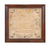 MA. NEEDLEWORK SAMPLER W/ ALPH