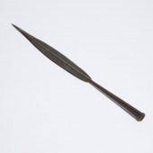 Maasai Iron Leaf Form Spear He