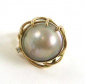 MABE PEARL, DIAMOND AND FOURTE