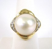 MABE PEARL, DIAMOND AND FOURTE