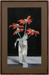 Mabel Lipscomb gouache (Edith