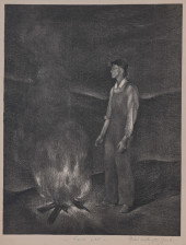 MABEL W JACK (1899-1975) "FARM
