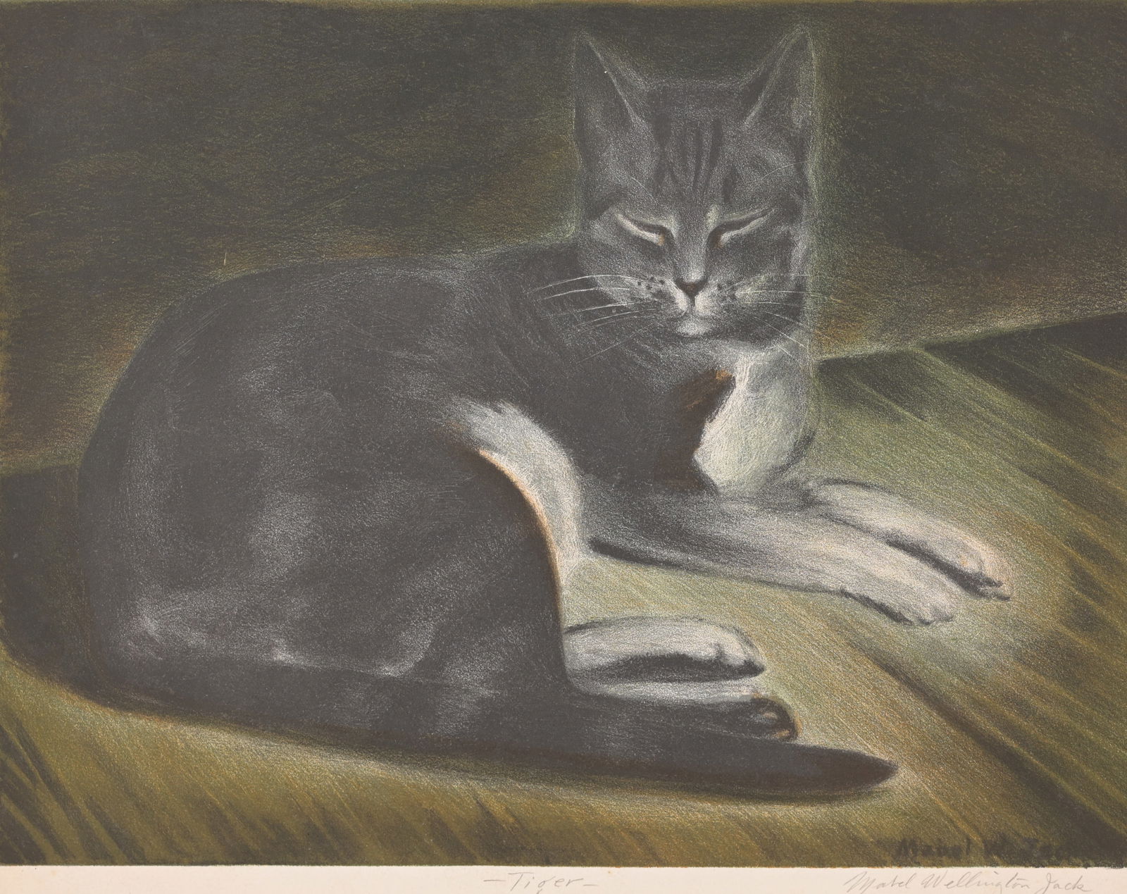 MABEL W. JACK (1899-1975) WPA ERA