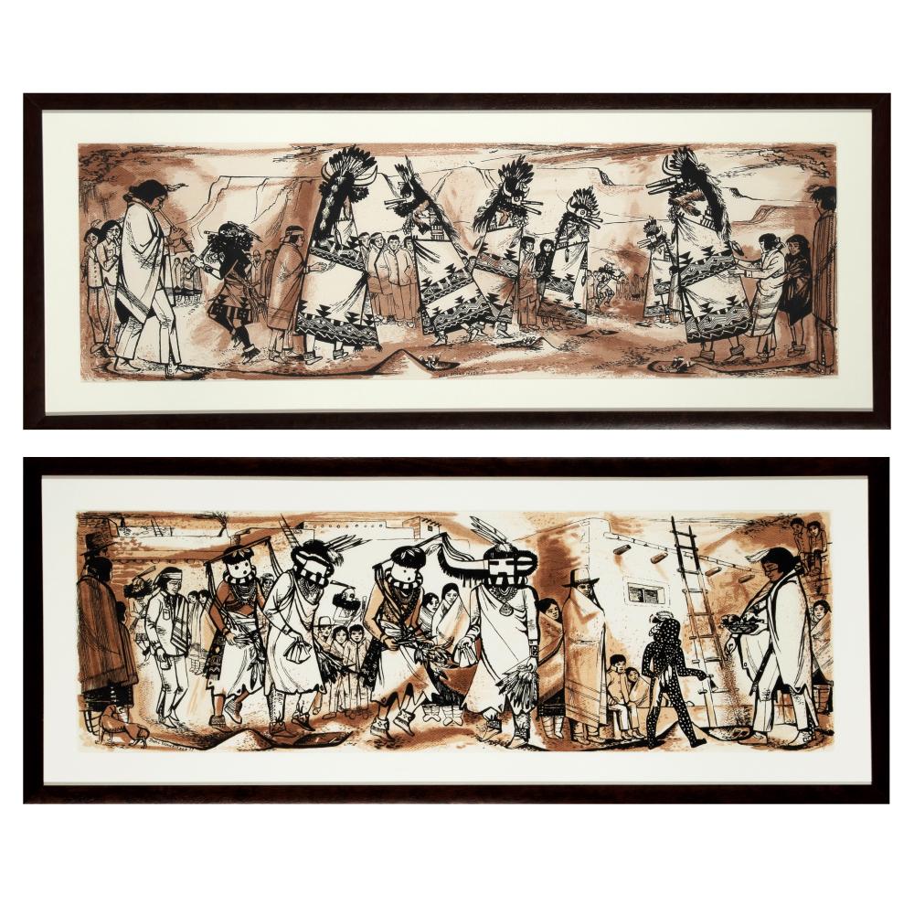 MAC (MARY ALICE) SCHWEITZER, PAIR